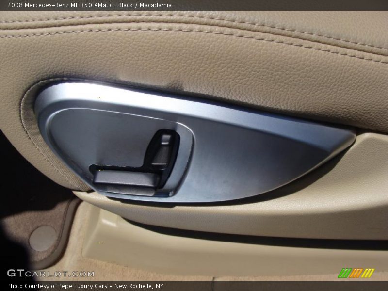 Black / Macadamia 2008 Mercedes-Benz ML 350 4Matic