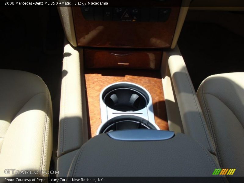 Black / Macadamia 2008 Mercedes-Benz ML 350 4Matic