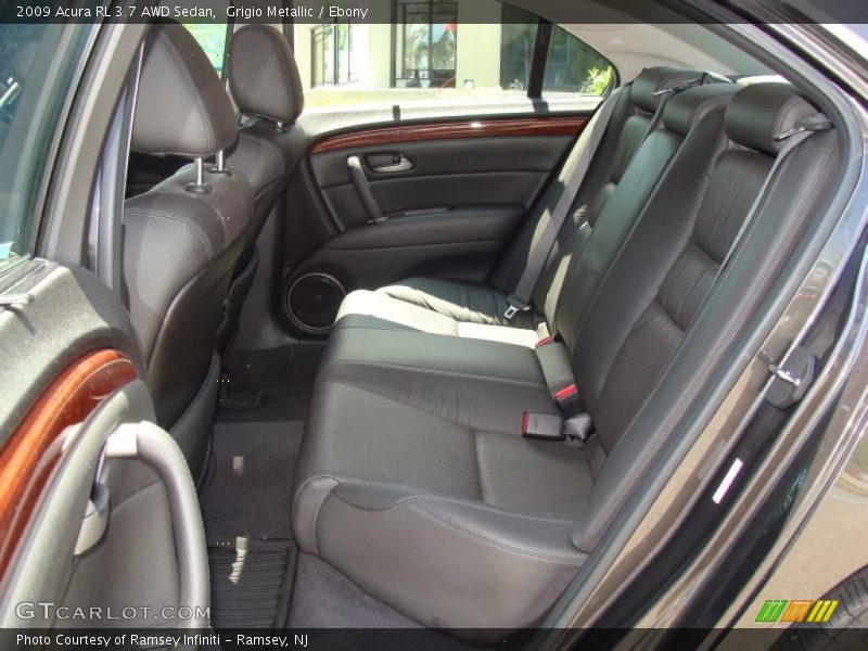 Grigio Metallic / Ebony 2009 Acura RL 3.7 AWD Sedan