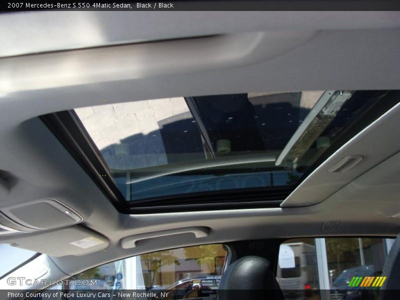 Black / Black 2007 Mercedes-Benz S 550 4Matic Sedan