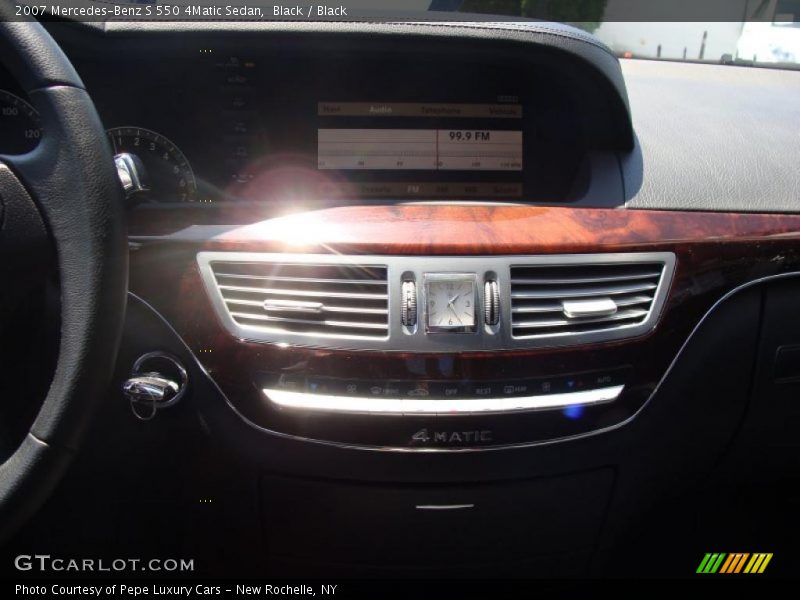 Black / Black 2007 Mercedes-Benz S 550 4Matic Sedan