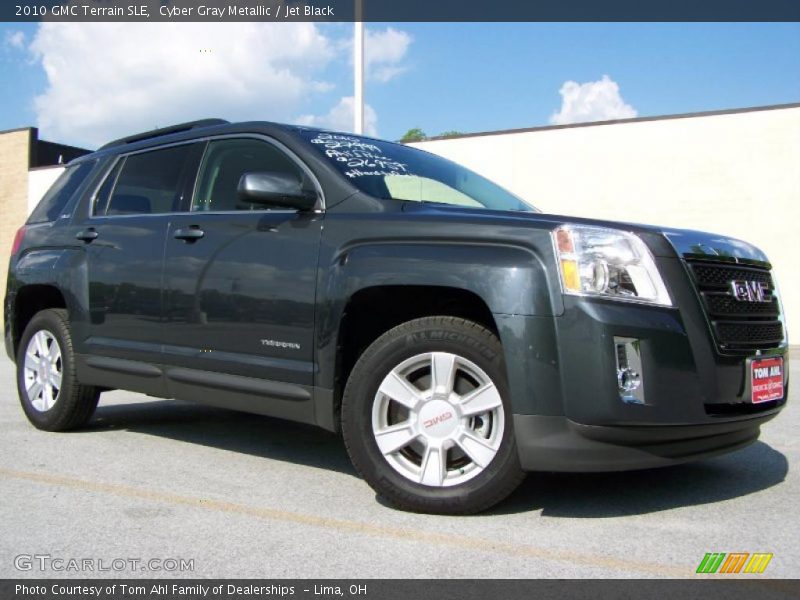 Cyber Gray Metallic / Jet Black 2010 GMC Terrain SLE