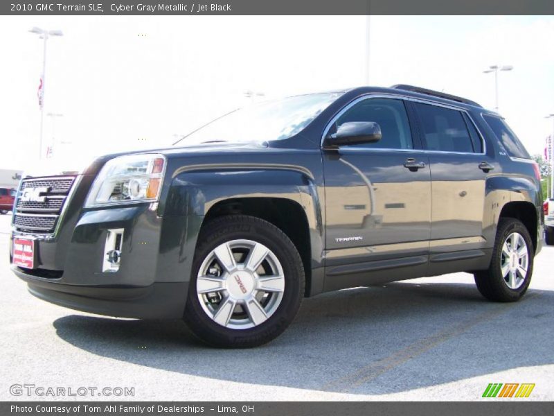 Cyber Gray Metallic / Jet Black 2010 GMC Terrain SLE