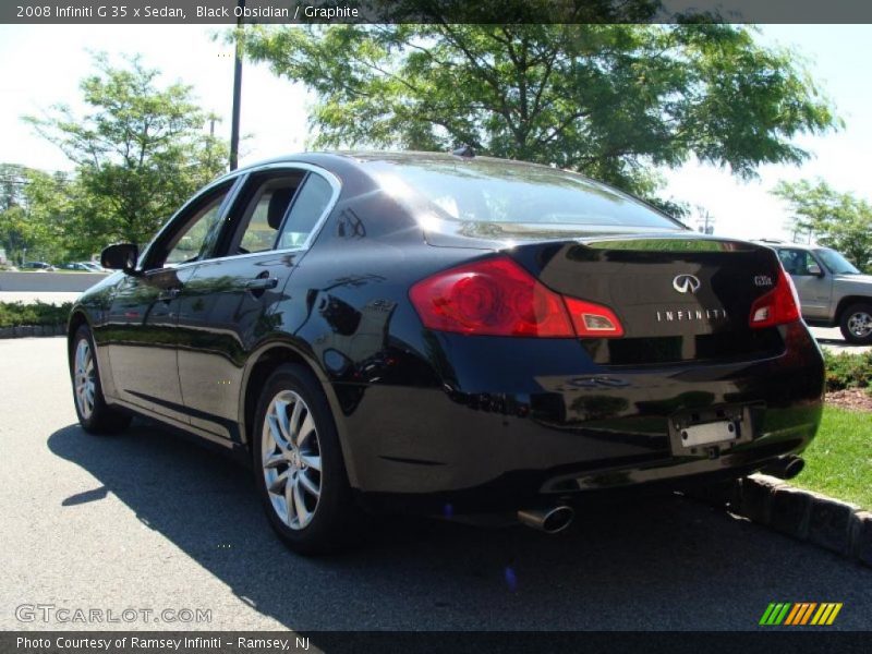 Black Obsidian / Graphite 2008 Infiniti G 35 x Sedan
