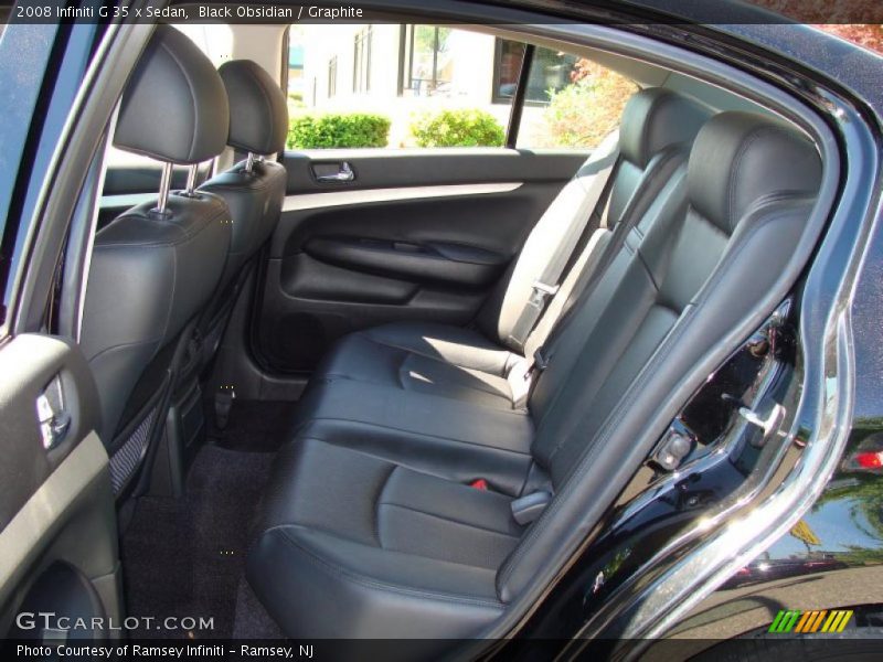 Black Obsidian / Graphite 2008 Infiniti G 35 x Sedan