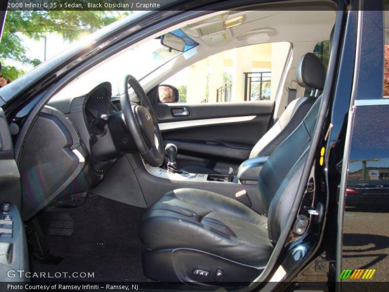 Black Obsidian / Graphite 2008 Infiniti G 35 x Sedan