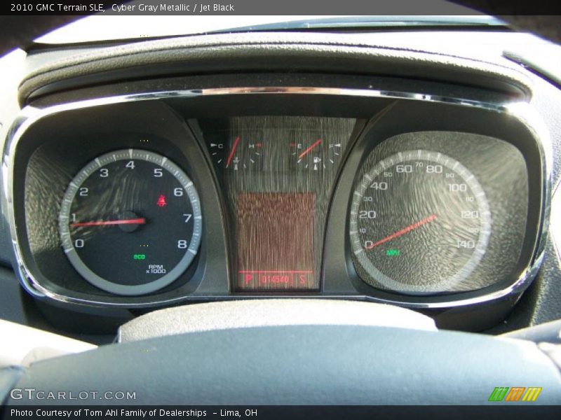 Cyber Gray Metallic / Jet Black 2010 GMC Terrain SLE