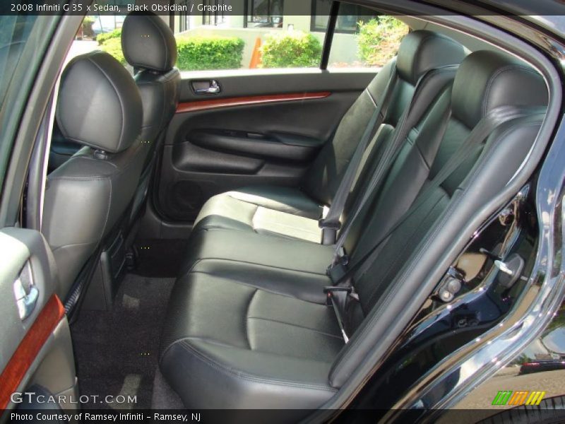 Black Obsidian / Graphite 2008 Infiniti G 35 x Sedan