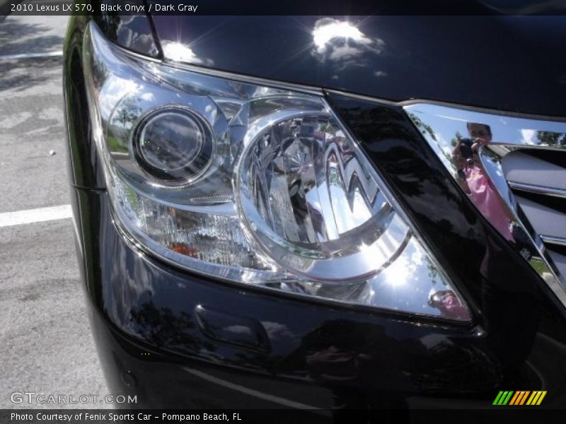 Black Onyx / Dark Gray 2010 Lexus LX 570