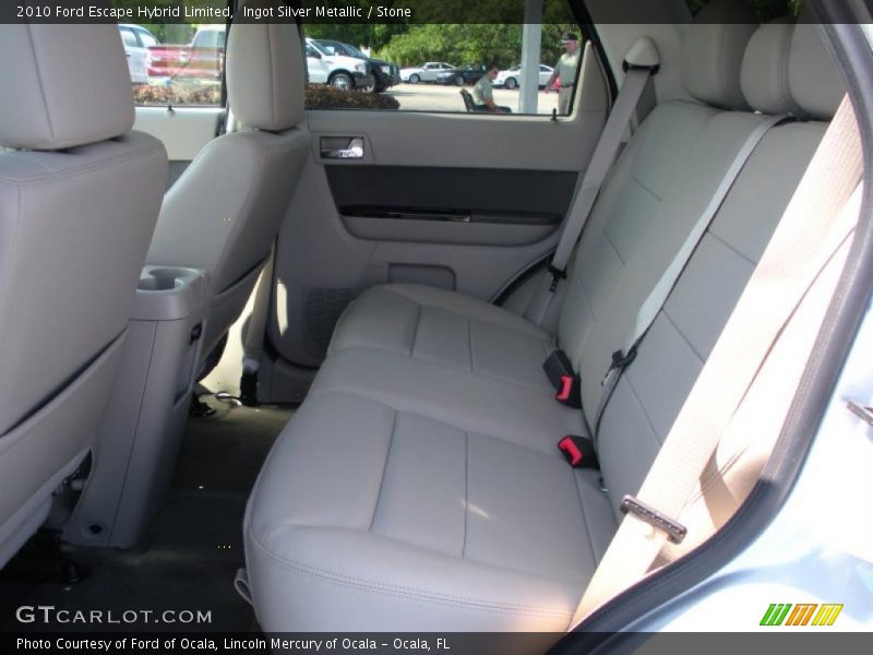 Ingot Silver Metallic / Stone 2010 Ford Escape Hybrid Limited