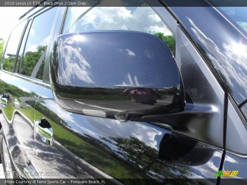 Black Onyx / Dark Gray 2010 Lexus LX 570