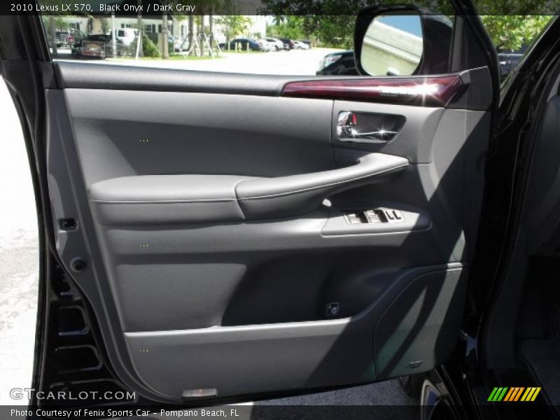 Black Onyx / Dark Gray 2010 Lexus LX 570