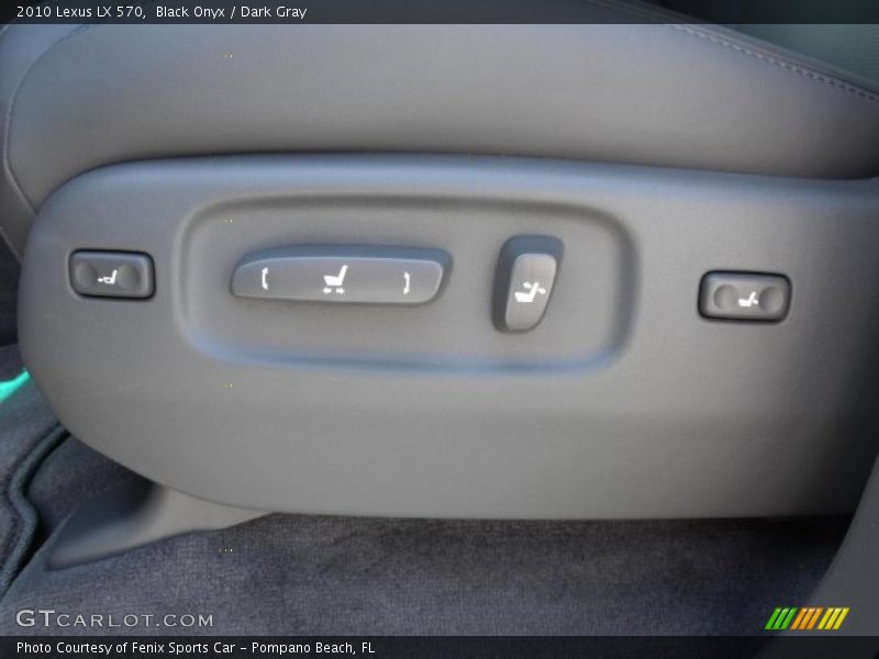 Black Onyx / Dark Gray 2010 Lexus LX 570