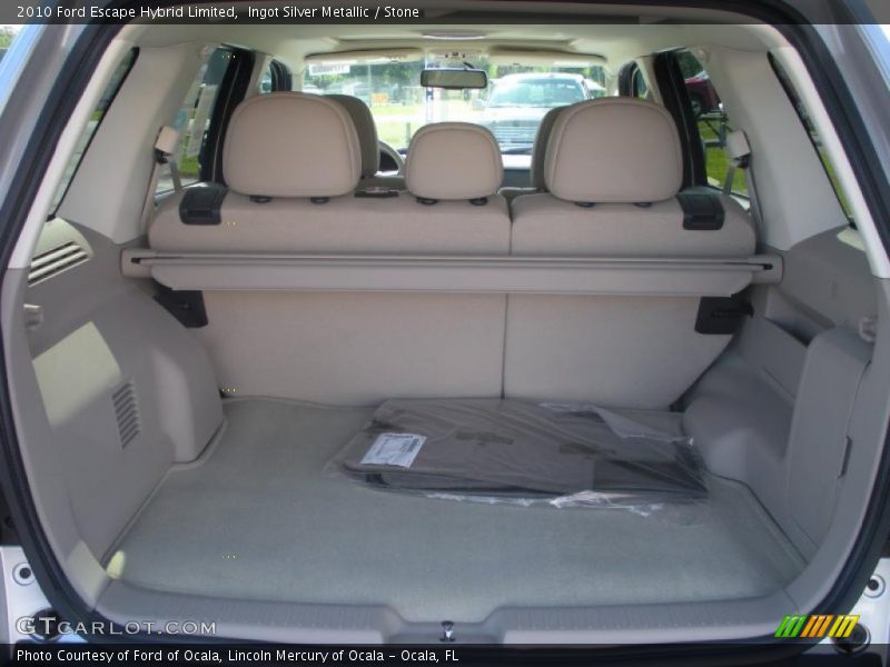 Ingot Silver Metallic / Stone 2010 Ford Escape Hybrid Limited