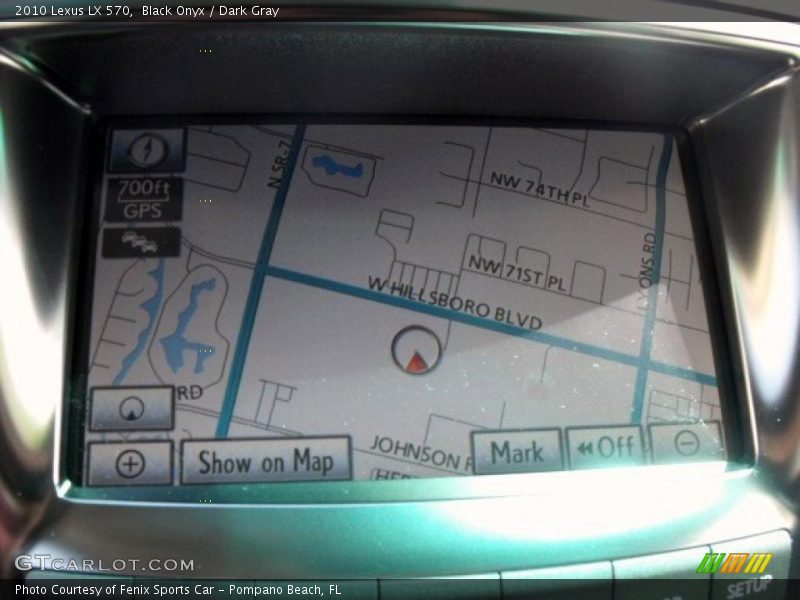 Black Onyx / Dark Gray 2010 Lexus LX 570