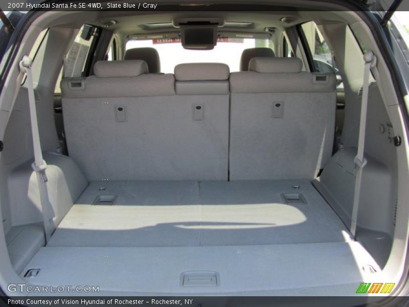 Slate Blue / Gray 2007 Hyundai Santa Fe SE 4WD