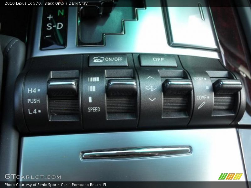 Black Onyx / Dark Gray 2010 Lexus LX 570
