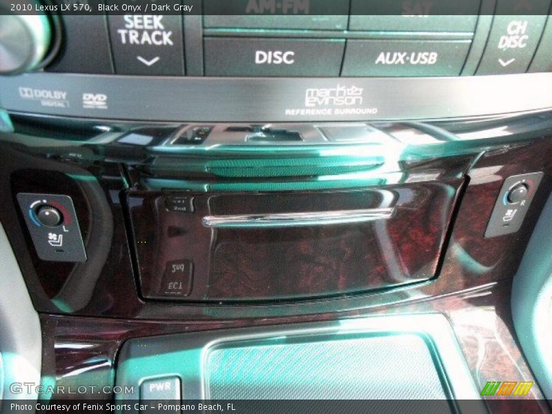 Black Onyx / Dark Gray 2010 Lexus LX 570