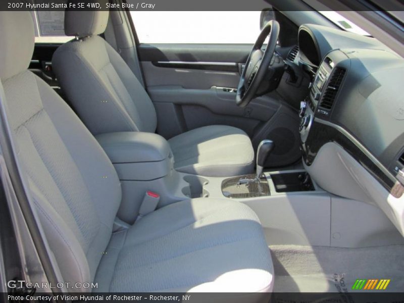 Slate Blue / Gray 2007 Hyundai Santa Fe SE 4WD