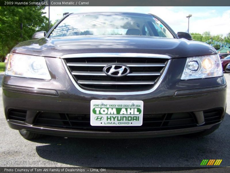 Cocoa Metallic / Camel 2009 Hyundai Sonata GLS