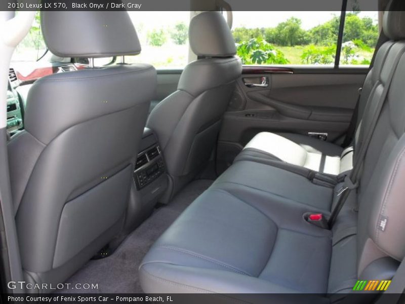Black Onyx / Dark Gray 2010 Lexus LX 570