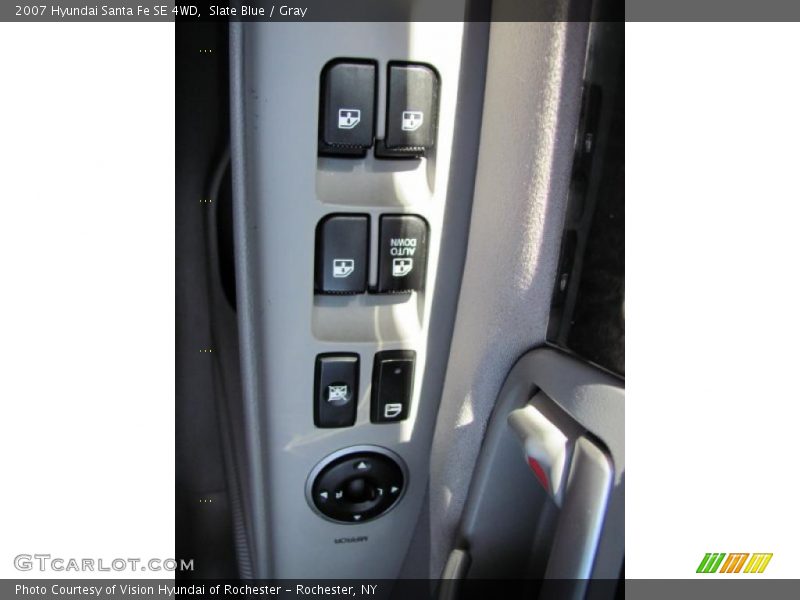 Slate Blue / Gray 2007 Hyundai Santa Fe SE 4WD