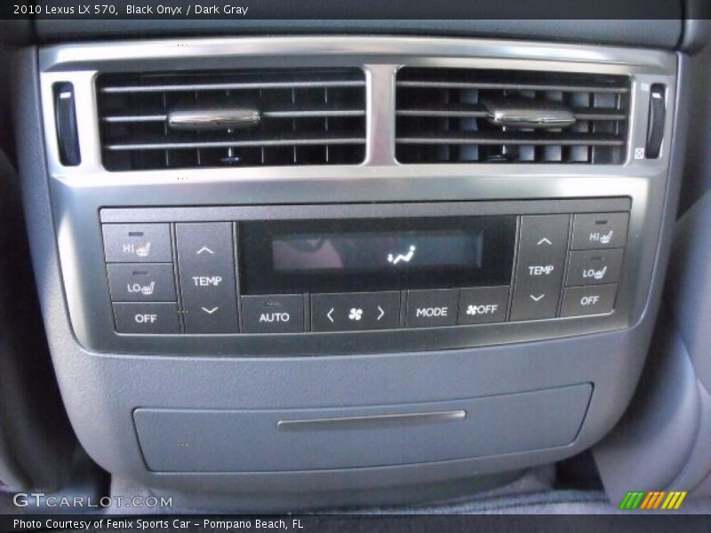 Black Onyx / Dark Gray 2010 Lexus LX 570
