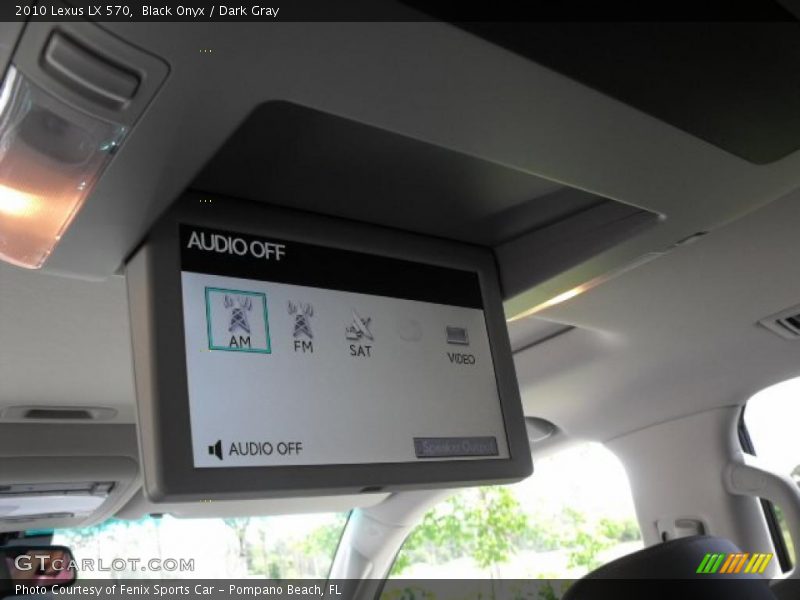 Black Onyx / Dark Gray 2010 Lexus LX 570