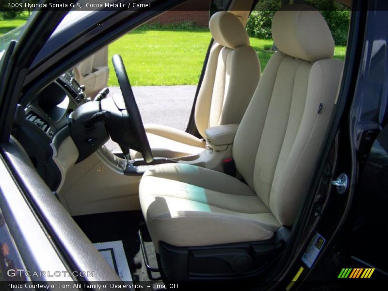 Cocoa Metallic / Camel 2009 Hyundai Sonata GLS