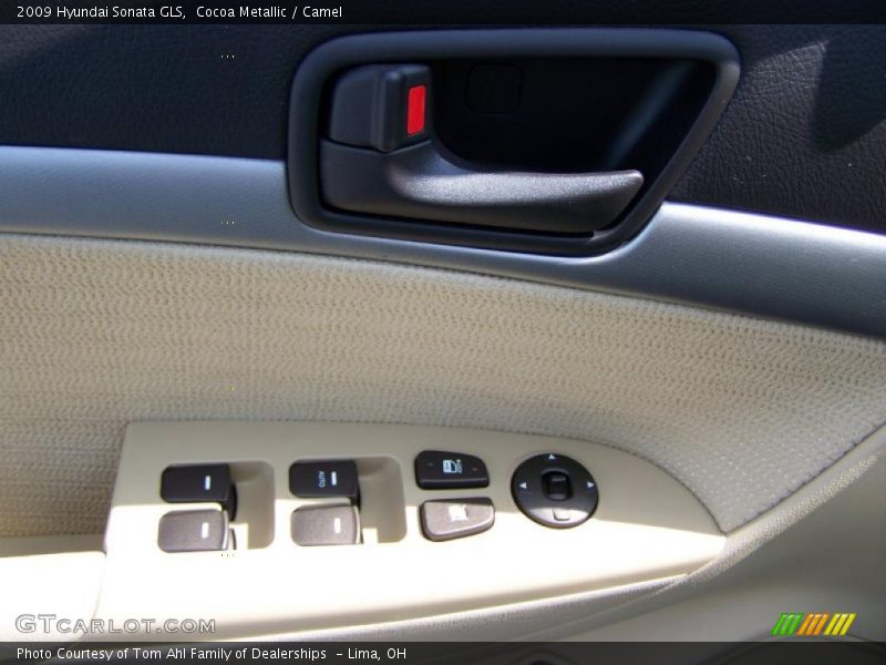 Cocoa Metallic / Camel 2009 Hyundai Sonata GLS