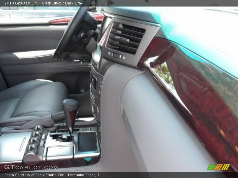 Black Onyx / Dark Gray 2010 Lexus LX 570