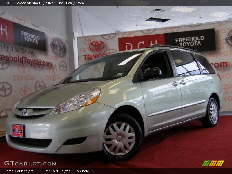 Silver Pine Mica / Stone 2010 Toyota Sienna LE