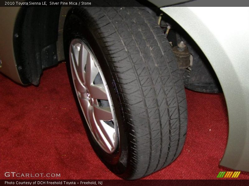 Silver Pine Mica / Stone 2010 Toyota Sienna LE