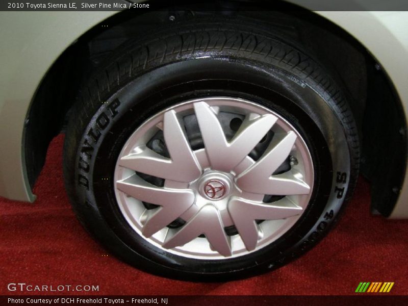 Silver Pine Mica / Stone 2010 Toyota Sienna LE