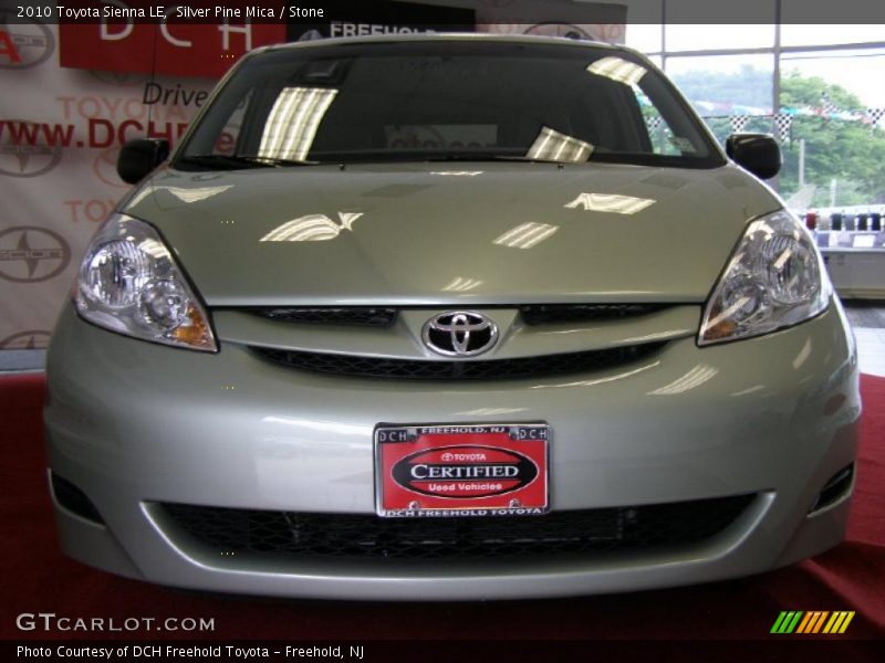 Silver Pine Mica / Stone 2010 Toyota Sienna LE