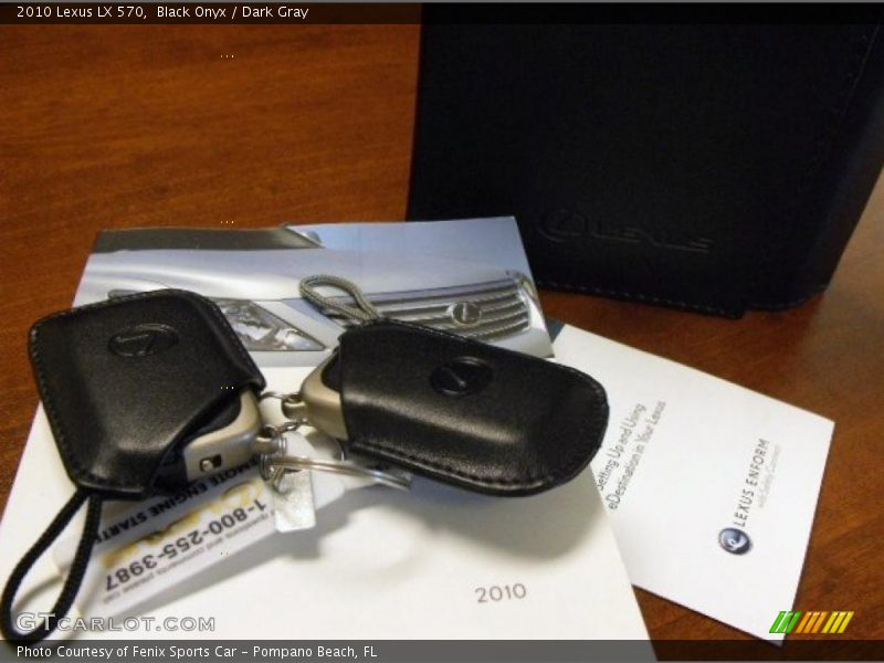 Black Onyx / Dark Gray 2010 Lexus LX 570