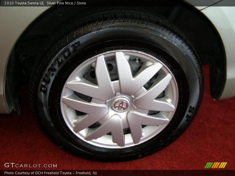 Silver Pine Mica / Stone 2010 Toyota Sienna LE