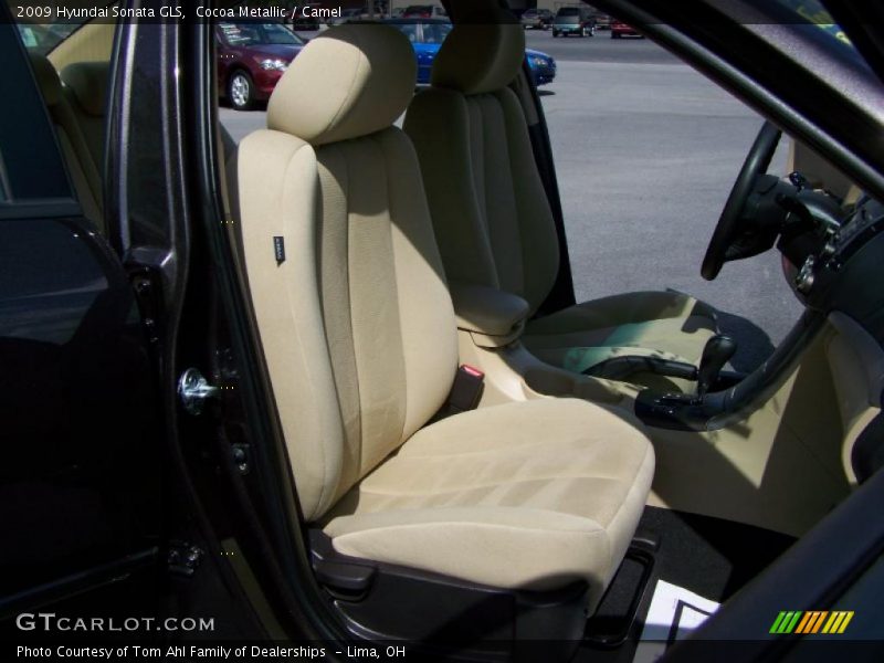 Cocoa Metallic / Camel 2009 Hyundai Sonata GLS