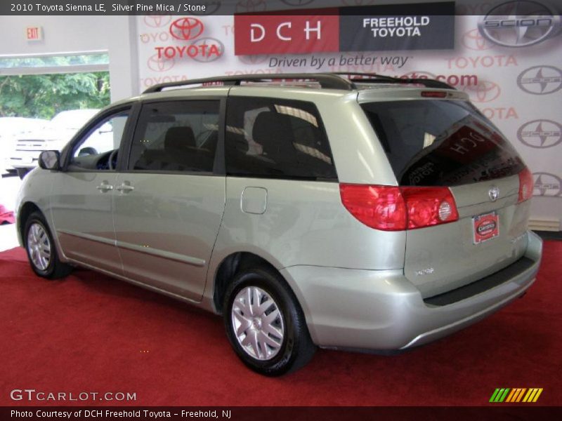 Silver Pine Mica / Stone 2010 Toyota Sienna LE