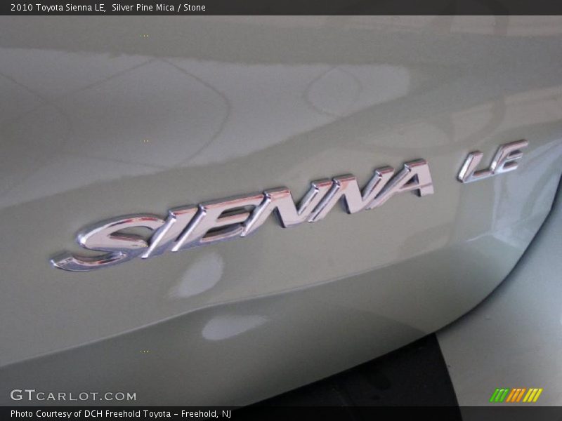 Silver Pine Mica / Stone 2010 Toyota Sienna LE