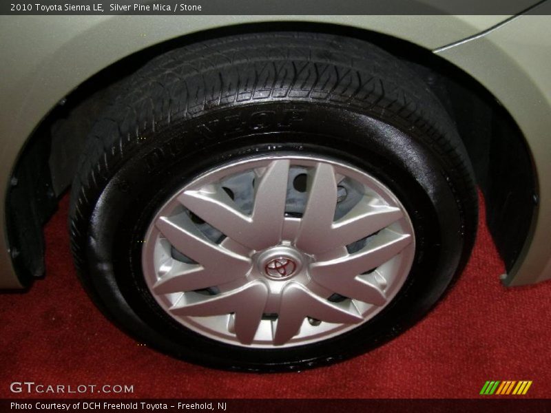 Silver Pine Mica / Stone 2010 Toyota Sienna LE