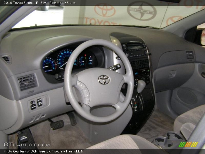 Silver Pine Mica / Stone 2010 Toyota Sienna LE
