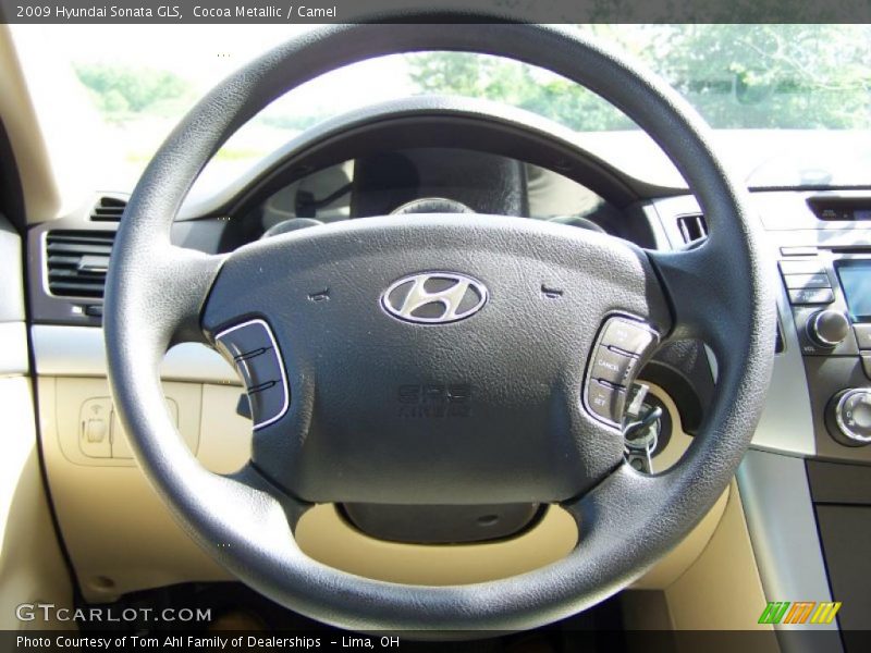 Cocoa Metallic / Camel 2009 Hyundai Sonata GLS