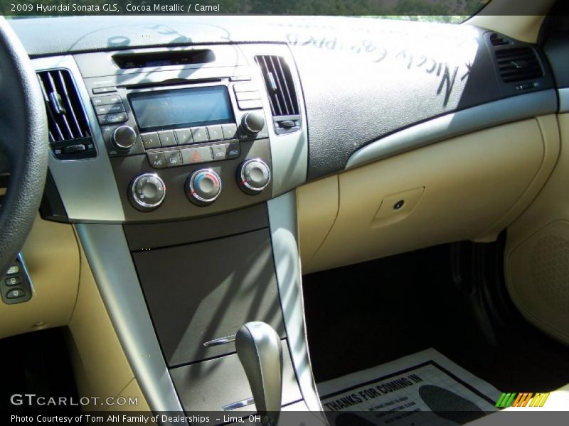 Cocoa Metallic / Camel 2009 Hyundai Sonata GLS