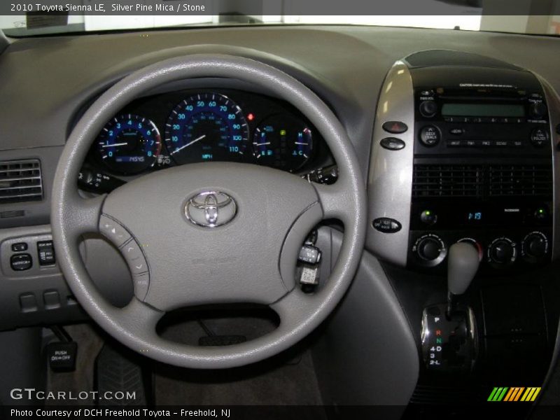 Silver Pine Mica / Stone 2010 Toyota Sienna LE