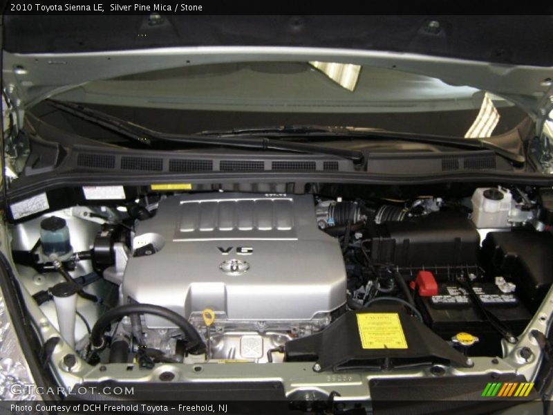 Silver Pine Mica / Stone 2010 Toyota Sienna LE