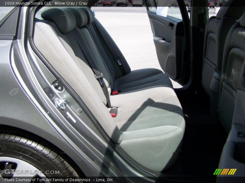 Willow Gray / Gray 2009 Hyundai Sonata GLS