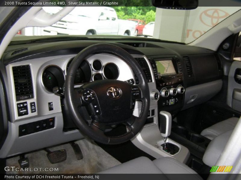 Silver Sky Metallic / Graphite 2008 Toyota Sequoia Limited 4WD