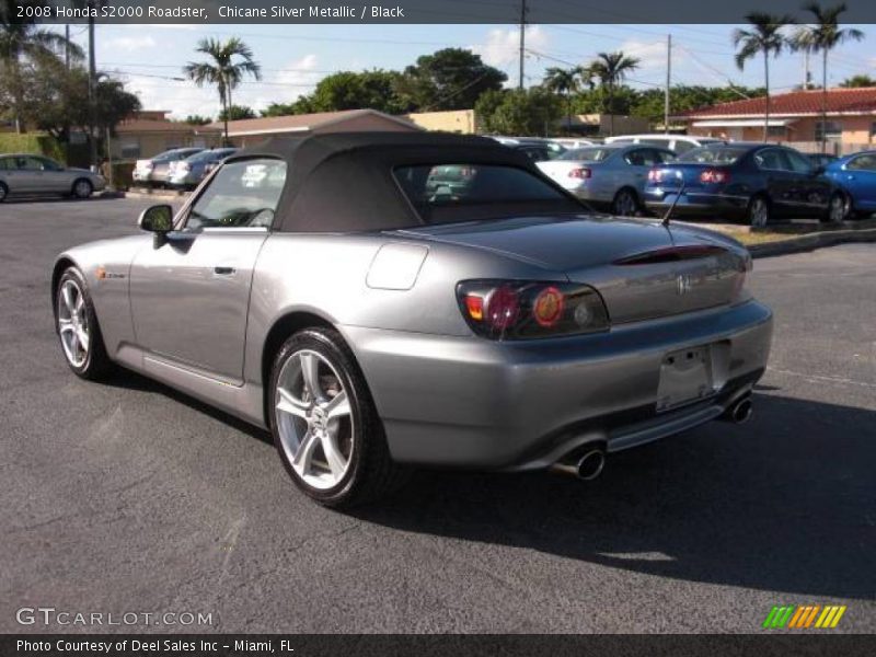 Chicane Silver Metallic / Black 2008 Honda S2000 Roadster