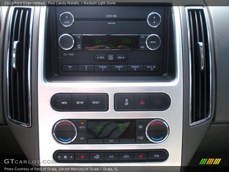 Red Candy Metallic / Medium Light Stone 2010 Ford Edge Limited
